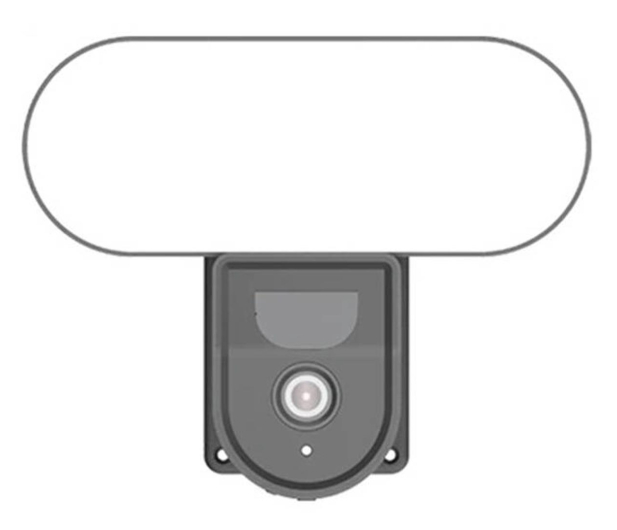 Gosund Inteligentna kamera zewnętrzna WiFi z reflektorem IPC3, IP65 - 1308828 - zdjęcie